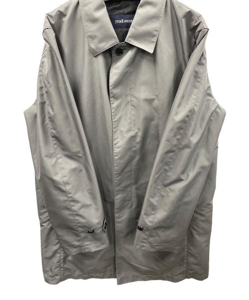 NEWYORKER（ニューヨーカー）NEWYORKER (ニューヨーカー) ステンカラーコート グレー サイズ:Mの古着・服飾アイテム