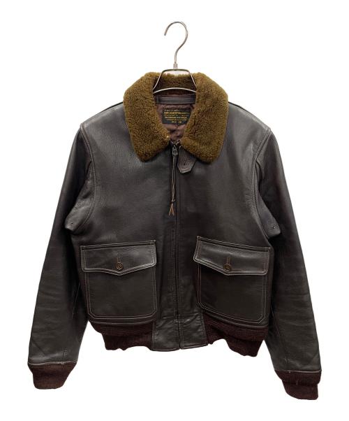 BUZZ RICKSON'S（バズリクソンズ）BUZZ RICKSON'S (バズリクソンズ) フライトジャケット ブラウン サイズ:38の古着・服飾アイテム