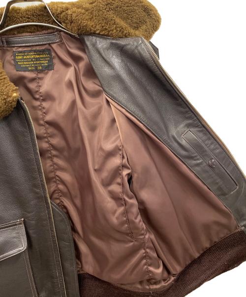 BUZZ RICKSON'S（バズリクソンズ）BUZZ RICKSON'S (バズリクソンズ) フライトジャケット ブラウン サイズ:38の古着・服飾アイテム