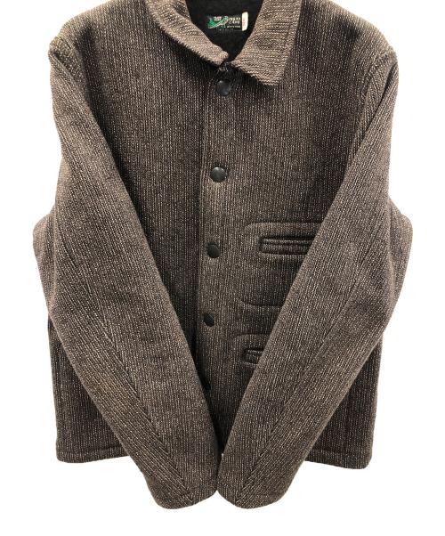 SUGAR CANE（シュガーケーン）SUGAR CANE (シュガーケーン) ジャケット BEACH CLOTH JACKET（ビーチ クロス ジャケット） ブラウン サイズ:38の古着・服飾アイテム