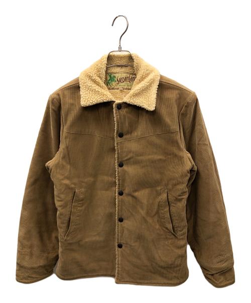 SUGAR CANE（シュガーケーン）SUGAR CANE (シュガーケーン) コーデュロイ ボア ランチジャケット ベージュ サイズ:Mの古着・服飾アイテム