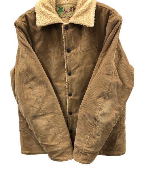 SUGAR CANE（シュガーケーン）SUGAR CANE (シュガーケーン) コーデュロイ ボア ランチジャケット ベージュ サイズ:Mの古着・服飾アイテム