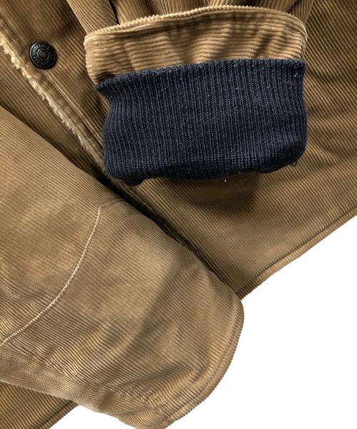 SUGAR CANE（シュガーケーン）SUGAR CANE (シュガーケーン) コーデュロイ ボア ランチジャケット ベージュ サイズ:Mの古着・服飾アイテム
