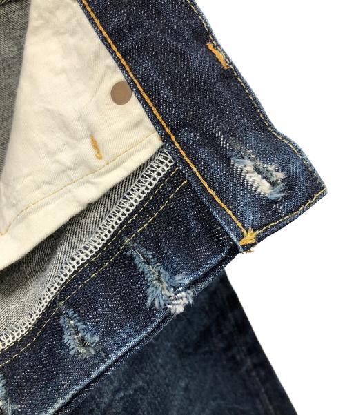 STUDIO D'ARTISAN&SA（ステュディオダルチザンアンドＳＡ）STUDIO D'ARTISAN&SA (ステュディオダルチザンアンドＳＡ) 15ozレギュラーストレートデニムパンツ インディゴ サイズ:32の古着・服飾アイテム