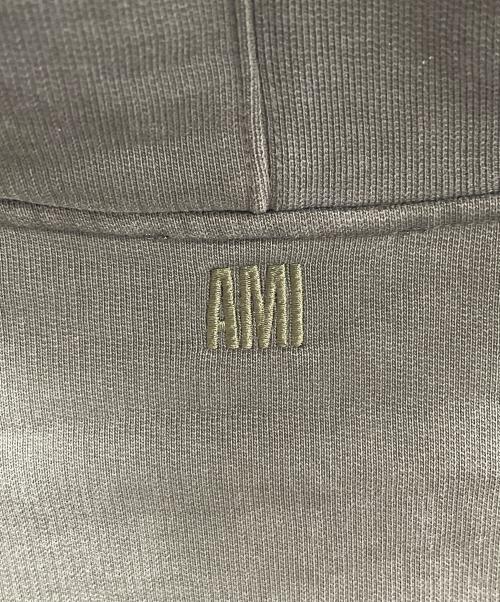 AMI PARIS（アミ パリス）AMI PARIS (アミ パリス) パーカー グリーン サイズ:Lの古着・服飾アイテム