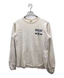 BUZZ RICKSON'S（バズリクソンズ）の古着「サーマル長袖カットソー」｜アイボリー
