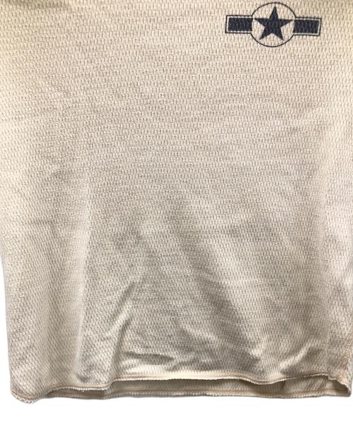 BUZZ RICKSON'S（バズリクソンズ）BUZZ RICKSON'S (バズリクソンズ) サーマル長袖カットソー アイボリー サイズ:Mの古着・服飾アイテム