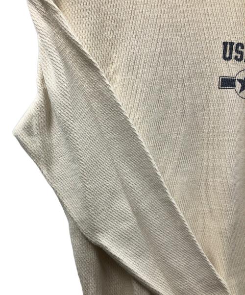 BUZZ RICKSON'S（バズリクソンズ）BUZZ RICKSON'S (バズリクソンズ) サーマル長袖カットソー アイボリー サイズ:Mの古着・服飾アイテム