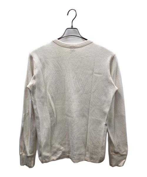 BUZZ RICKSON'S（バズリクソンズ）BUZZ RICKSON'S (バズリクソンズ) サーマル長袖カットソー アイボリー サイズ:Mの古着・服飾アイテム