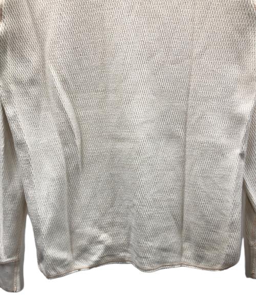 BUZZ RICKSON'S（バズリクソンズ）BUZZ RICKSON'S (バズリクソンズ) サーマル長袖カットソー アイボリー サイズ:Mの古着・服飾アイテム
