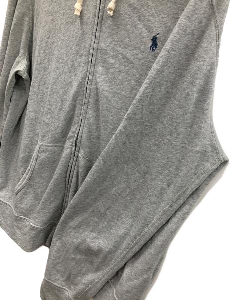 POLO RALPH LAUREN（ポロ・ラルフローレン）POLO RALPH LAUREN (ポロ・ラルフローレン) ジップパーカー グレー サイズ:LGの古着・服飾アイテム