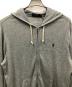 POLO RALPH LAUREN (ポロ・ラルフローレン) ジップパーカー グレー サイズ:LG：6000円
