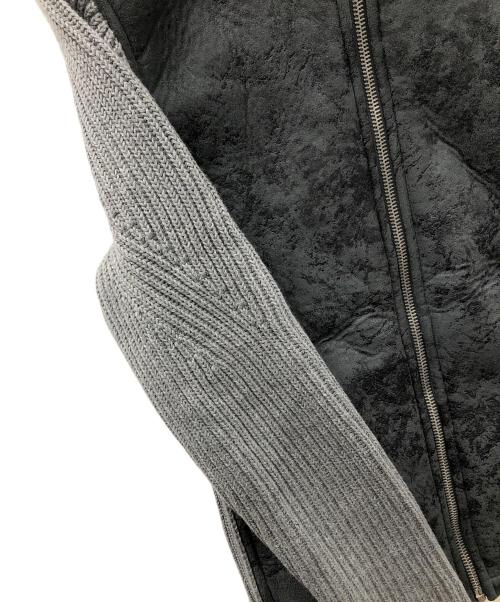 ARMANI EXCHANGE（アルマーニ エクスチェンジ）ARMANI EXCHANGE (アルマーニ エクスチェンジ) ニットジャケット グレー サイズ:XS/TPの古着・服飾アイテム