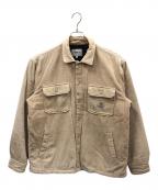 CarHarttカーハート）の古着「コーデュロイジャケット WHITSOME SHIRT JAC (ウィットサム シャツジャック)」｜ベージュ