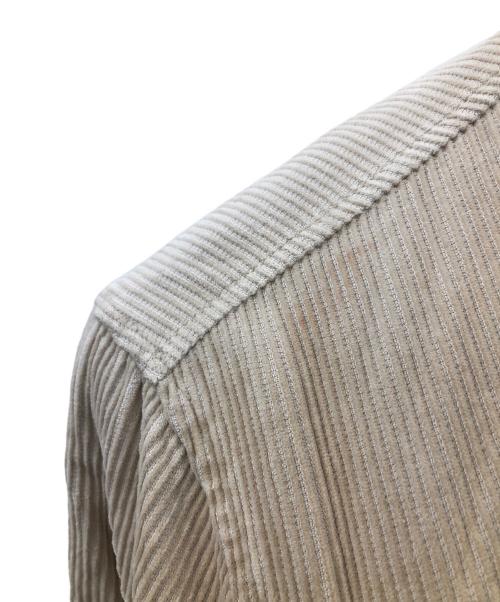 CarHartt（カーハート）CarHartt (カーハート) コーデュロイジャケット WHITSOME SHIRT JAC (ウィットサム シャツジャック) ベージュ サイズ:Lの古着・服飾アイテム