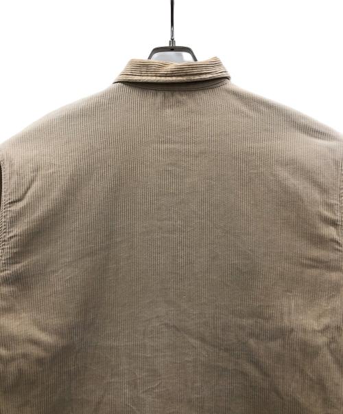 CarHartt（カーハート）CarHartt (カーハート) コーデュロイジャケット WHITSOME SHIRT JAC (ウィットサム シャツジャック) ベージュ サイズ:Lの古着・服飾アイテム