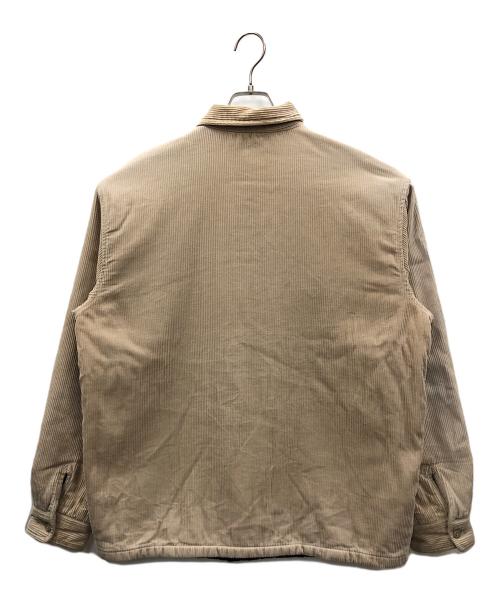 CarHartt（カーハート）CarHartt (カーハート) コーデュロイジャケット WHITSOME SHIRT JAC (ウィットサム シャツジャック) ベージュ サイズ:Lの古着・服飾アイテム