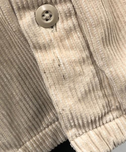 CarHartt（カーハート）CarHartt (カーハート) コーデュロイジャケット WHITSOME SHIRT JAC (ウィットサム シャツジャック) ベージュ サイズ:Lの古着・服飾アイテム