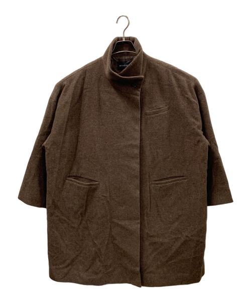 mizuiro ind（ミズイロインド）mizuiro ind (ミズイロインド) ロングコート ブラウン サイズ:実寸サイズにてご確認くださいの古着・服飾アイテム