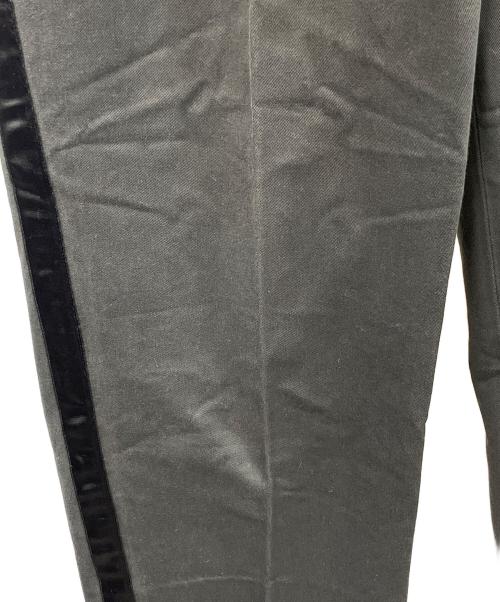 COMME des GARCONS（コムデギャルソン）COMME des GARCONS (コムデギャルソン) ツータックチノ ストレートパンツ ブラック サイズ:Lの古着・服飾アイテム