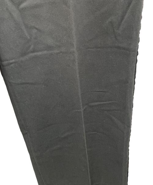 COMME des GARCONS（コムデギャルソン）COMME des GARCONS (コムデギャルソン) ツータックチノ ストレートパンツ ブラック サイズ:Lの古着・服飾アイテム