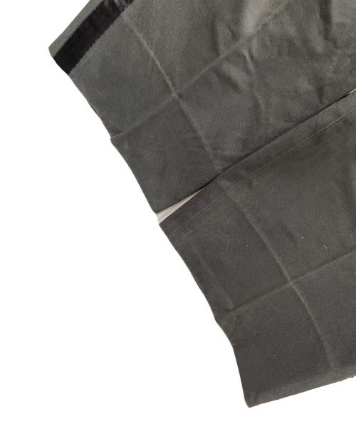 COMME des GARCONS（コムデギャルソン）COMME des GARCONS (コムデギャルソン) ツータックチノ ストレートパンツ ブラック サイズ:Lの古着・服飾アイテム