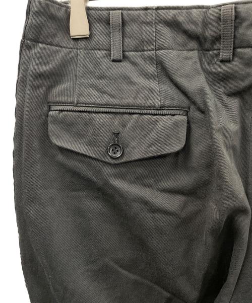 COMME des GARCONS（コムデギャルソン）COMME des GARCONS (コムデギャルソン) ツータックチノ ストレートパンツ ブラック サイズ:Lの古着・服飾アイテム