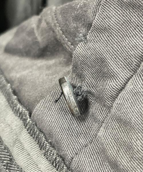COMME des GARCONS（コムデギャルソン）COMME des GARCONS (コムデギャルソン) ツータックチノ ストレートパンツ ブラック サイズ:Lの古着・服飾アイテム