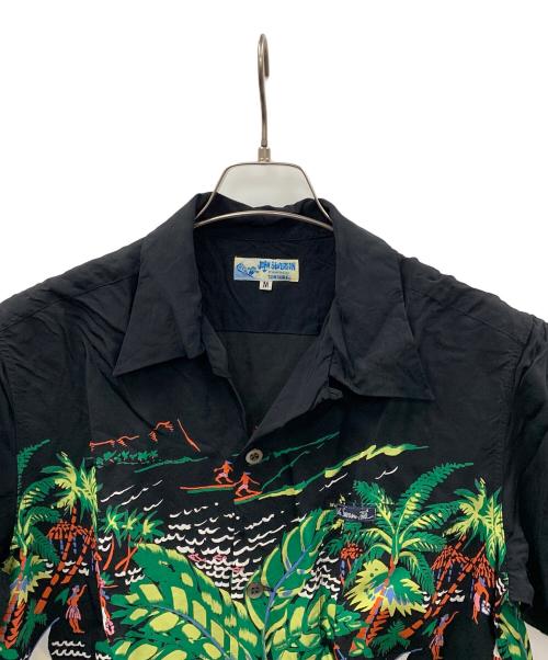 Sun Surf（サンサーフ）Sun Surf (サンサーフ) アロハシャツ JOHN SEVERSON（ジョン・セバーソン） ブラック サイズ:Mの古着・服飾アイテム