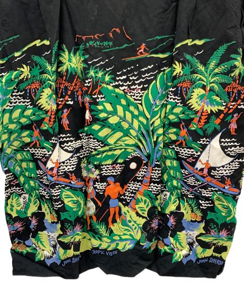 Sun Surf（サンサーフ）Sun Surf (サンサーフ) アロハシャツ JOHN SEVERSON（ジョン・セバーソン） ブラック サイズ:Mの古着・服飾アイテム