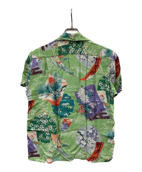 Sun Surf（サンサーフ）Sun Surf (サンサーフ) アロハシャツ グリーン サイズ:Sの古着・服飾アイテム