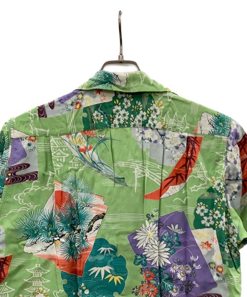 Sun Surf（サンサーフ）Sun Surf (サンサーフ) アロハシャツ グリーン サイズ:Sの古着・服飾アイテム