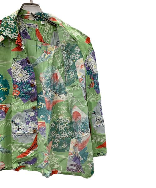 Sun Surf（サンサーフ）Sun Surf (サンサーフ) アロハシャツ グリーン サイズ:Sの古着・服飾アイテム