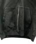 中古・古着 AVIREX (アヴィレックス) ジップパーカー VARSITY LOGO SWEAT ZIP UP PARKA（バーシティ ロゴ スウェット ジップ アップ パーカー） ブラック サイズ:実寸サイズにてご家訓ください。：7000円