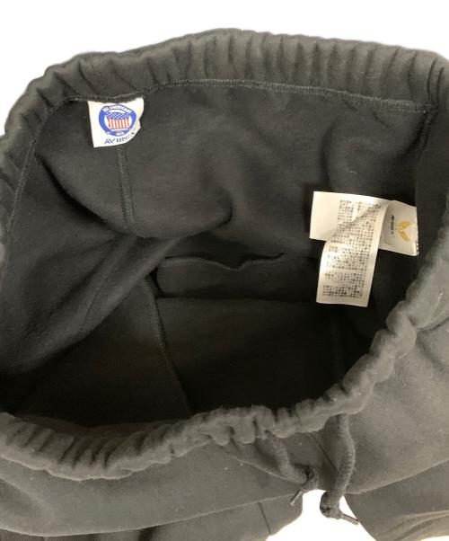 AVIREX（アヴィレックス）AVIREX (アヴィレックス) スウェットパンツ VARSITY LOGO SWEAT PANTS（バーシティ ロゴ スウェット パンツ） ブラック サイズ:Lの古着・服飾アイテム