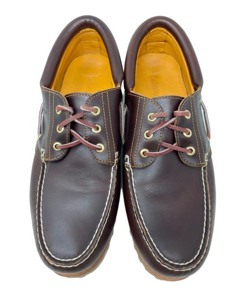 Timberland（ティンバーランド）Timberland (ティンバーランド) デッキシューズ AUTHENTICS 3EYE CLASSIC LUG（オーセンティック スリーアイ クラシック ラグ） ブラウン サイズ:28cmの古着・服飾アイテム