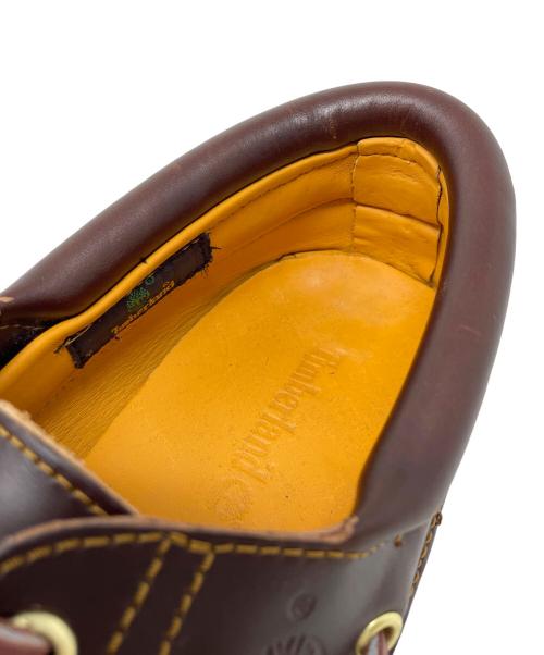 Timberland（ティンバーランド）Timberland (ティンバーランド) デッキシューズ AUTHENTICS 3EYE CLASSIC LUG（オーセンティック スリーアイ クラシック ラグ） ブラウン サイズ:28cmの古着・服飾アイテム