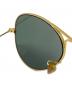 中古・古着 RAY-BAN (レイバン) サングラス ゴールドカラー サイズ:実寸サイズにてご確認ください。：7000円