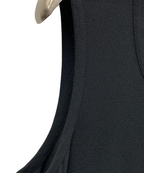 tricot COMME des GARCONS（トリココムデギャルソン）tricot COMME des GARCONS (トリココムデギャルソン) ノースリーブワンピース ブラック サイズ:実寸サイズにてご家訓ください。の古着・服飾アイテム
