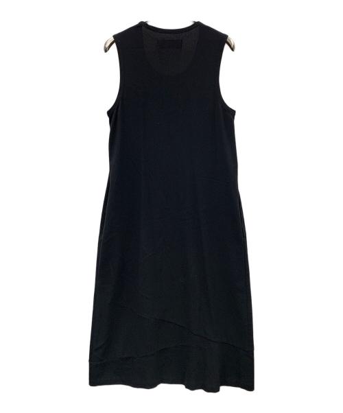 tricot COMME des GARCONS（トリココムデギャルソン）tricot COMME des GARCONS (トリココムデギャルソン) ノースリーブワンピース ブラック サイズ:実寸サイズにてご家訓ください。の古着・服飾アイテム
