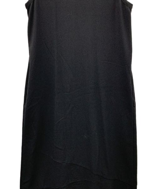 tricot COMME des GARCONS（トリココムデギャルソン）tricot COMME des GARCONS (トリココムデギャルソン) ノースリーブワンピース ブラック サイズ:実寸サイズにてご家訓ください。の古着・服飾アイテム