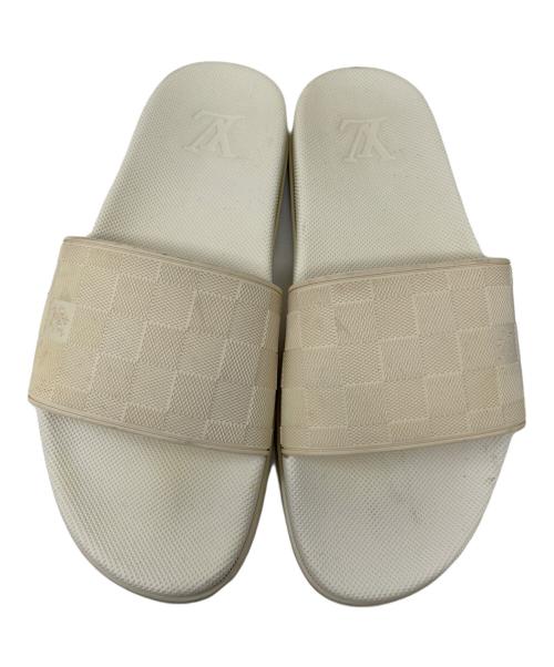 LOUIS VUITTON（ルイ ヴィトン）LOUIS VUITTON (ルイ ヴィトン) サンダル ダミエ ホワイト サイズ:8の古着・服飾アイテム