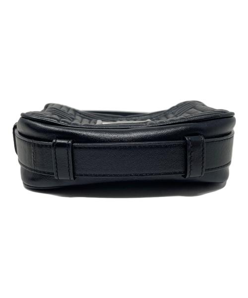 TOD'S（トッズ）TOD'S (トッズ) レザーショルダーバッグ ダブルT ブラック サイズ:実寸サイズにてご確認ください。の古着・服飾アイテム