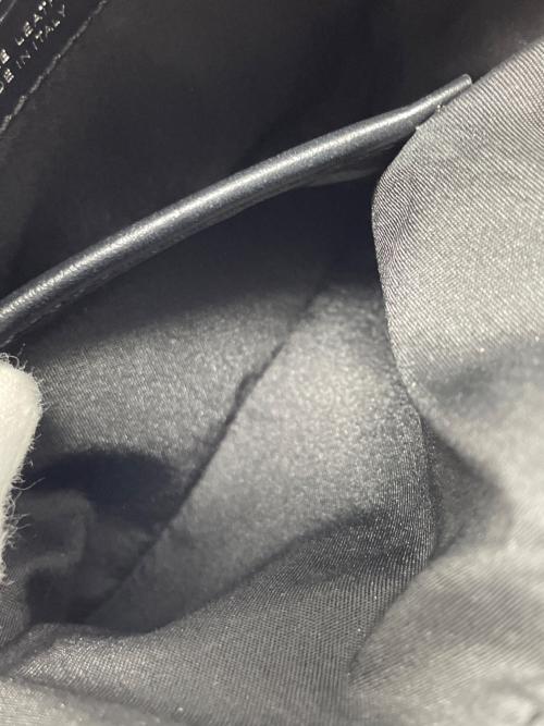 TOD'S（トッズ）TOD'S (トッズ) レザーショルダーバッグ ダブルT ブラック サイズ:実寸サイズにてご確認ください。の古着・服飾アイテム