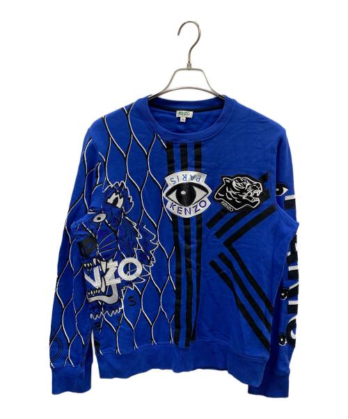 KENZO（ケンゾー）KENZO (ケンゾー) スウェット ブルー サイズ:Mの古着・服飾アイテム