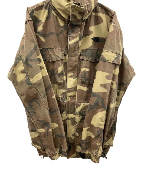 THE NORTH FACE（ザ ノース フェイス）THE NORTH FACE (ザ ノース フェイス) ミリタリージャケット BEAMEX Parka（ビーメックス パーカ） カーキ サイズ:Lの古着・服飾アイテム