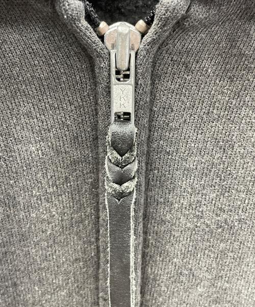 VANSON（バンソン）VANSON (バンソン) ジップパーカー グレー サイズ:Mの古着・服飾アイテム
