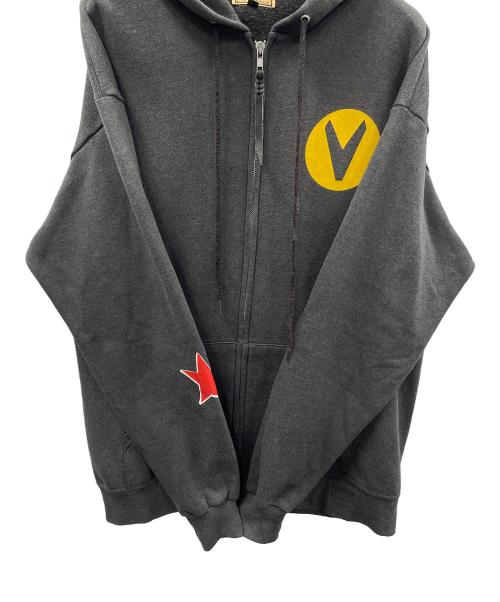 VANSON（バンソン）VANSON (バンソン) ジップパーカー グレー サイズ:Mの古着・服飾アイテム