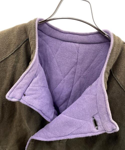 MASH（マッシュ）MASH (マッシュ) チベタンジャケット ブラウン×パープル サイズ:Lの古着・服飾アイテム
