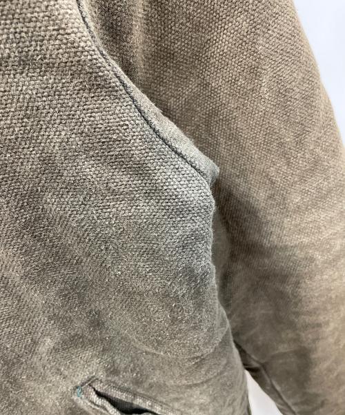 MASH（マッシュ）MASH (マッシュ) チベタンジャケット ブラウン×パープル サイズ:Lの古着・服飾アイテム